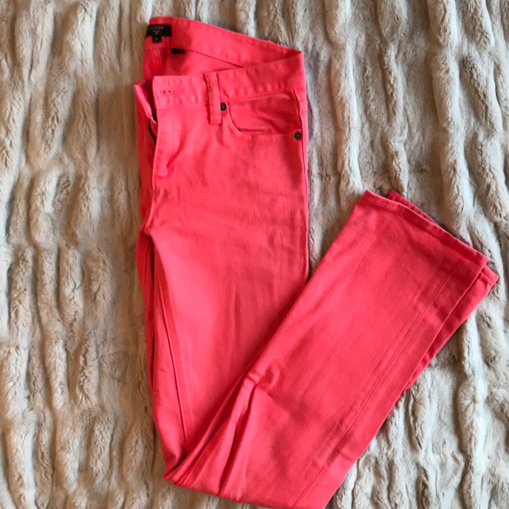 J. Crew Pink Jeans Size 27